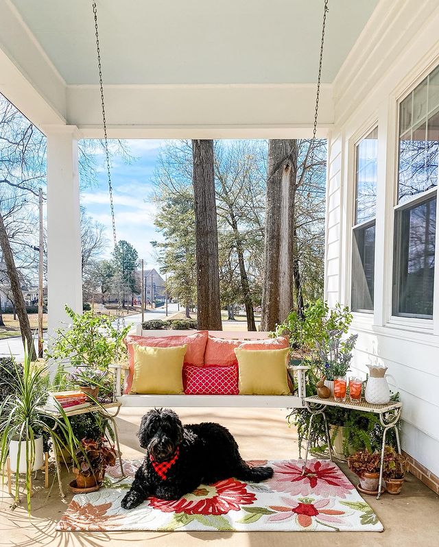 Creating Your Dream Spring Porch
