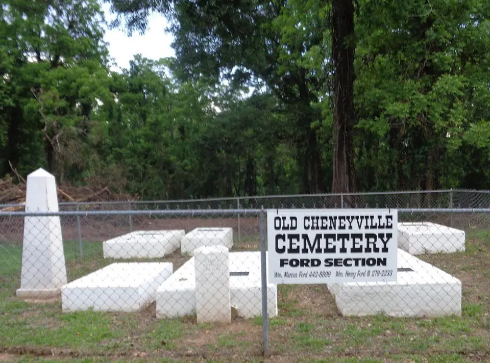 Ford Family Cemetary in Central Louisiana