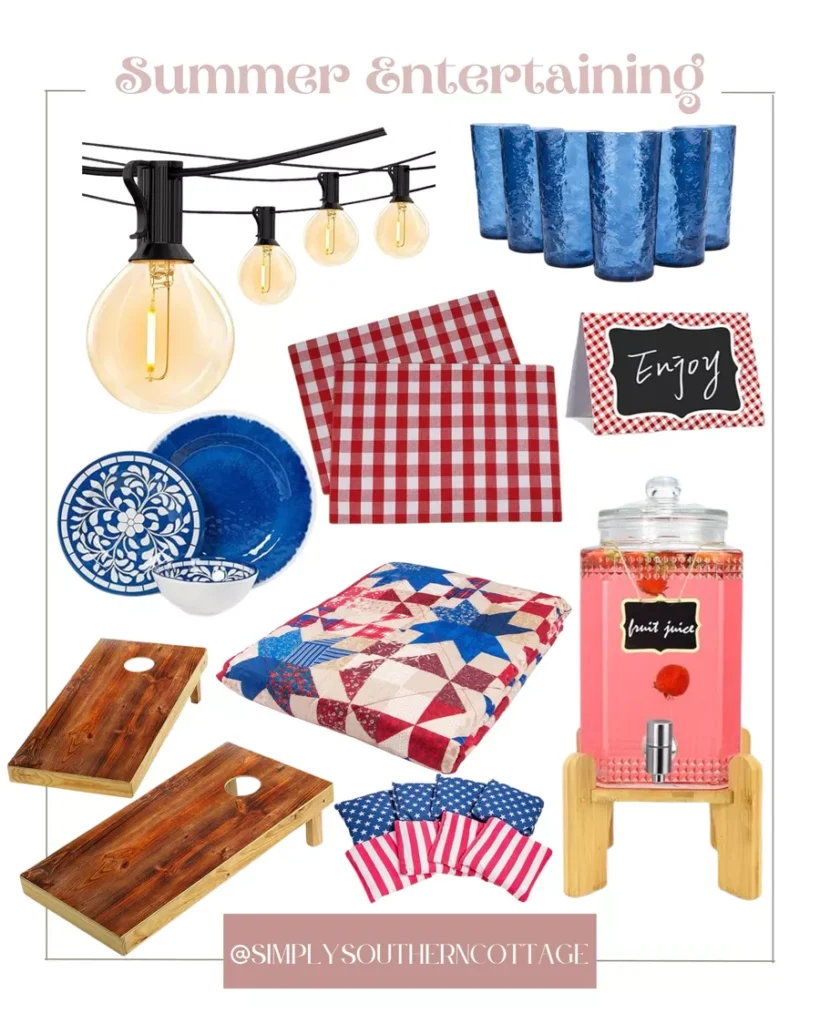 Simply Southern Cottage Summer Entertaining Essentials